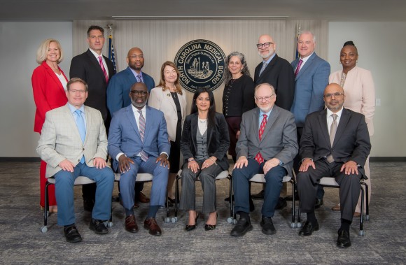 Picture of the 2025-2026 North Carolina Medical Board members