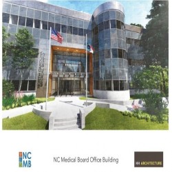 Rendering of NCMB's offices at 3127 Smoketree Court in Raleigh.